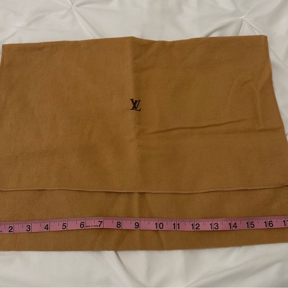 Louis Vuitton Tan Dust Bag